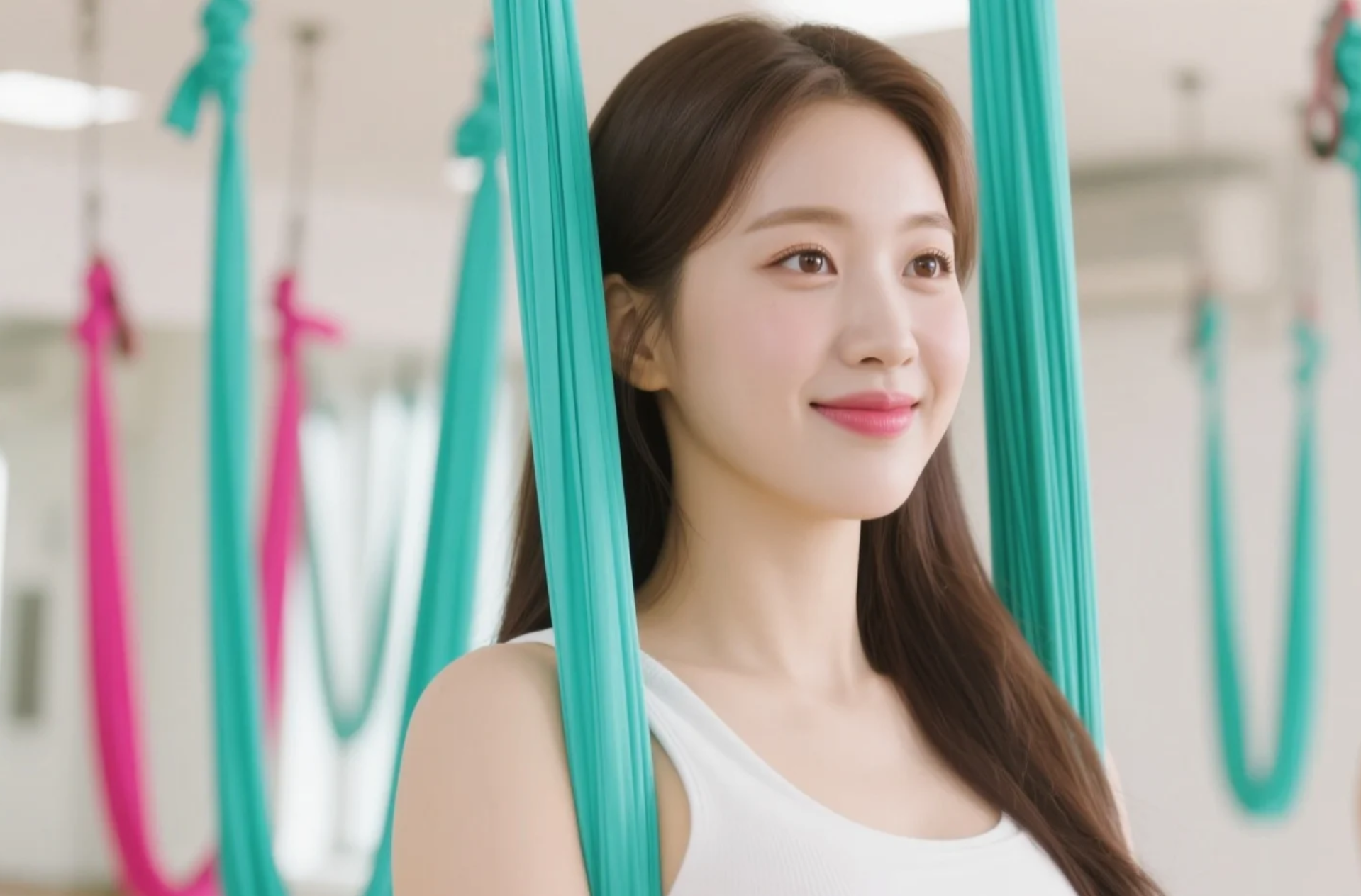 허리 안좋은 사람도 가능한 플라잉요가 동작 있을까?