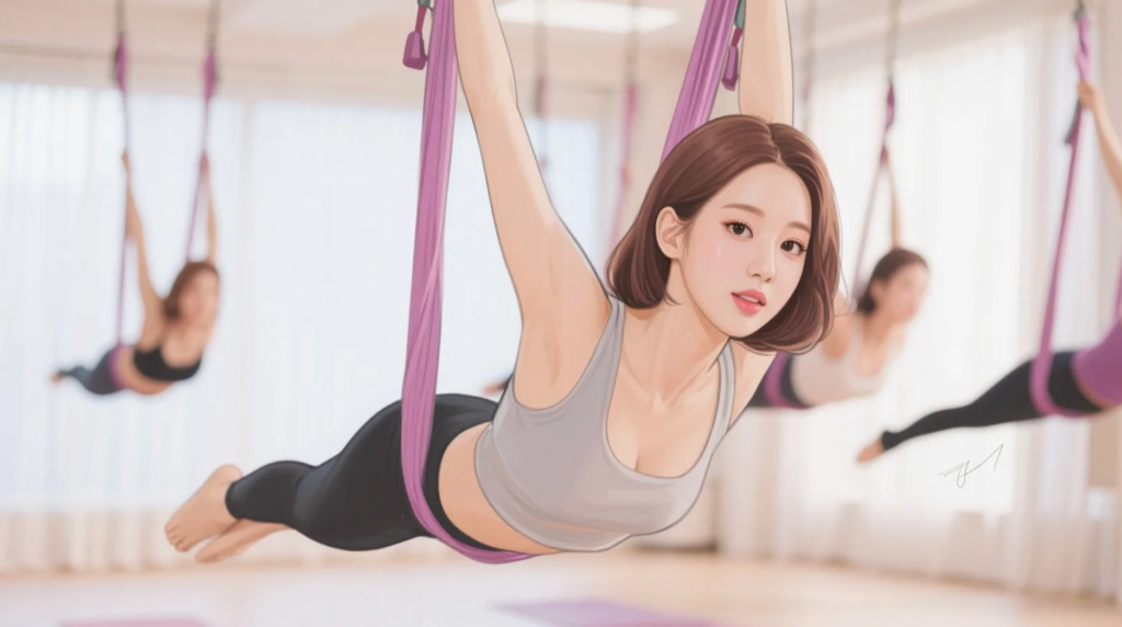 학생 플라잉요가, 성장판에 진짜 도움 될까?